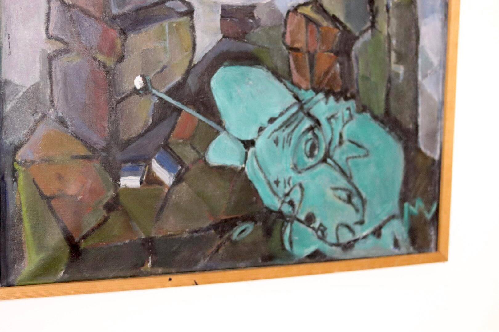 "Cubist Composition" by Marta Larsen