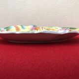 Lancel Paris ceramic dish with embossed parrot decoration