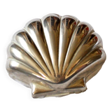 Boite à bijoux vintage en forme de coquille St Jacques - écrin Coquillage