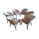 Set de 8 fauteuils Lloyd Loom