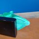 Office paperweight horse head on green base equestrian collection