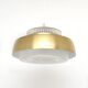 Scandinavian glass lamp, vintage 1970s