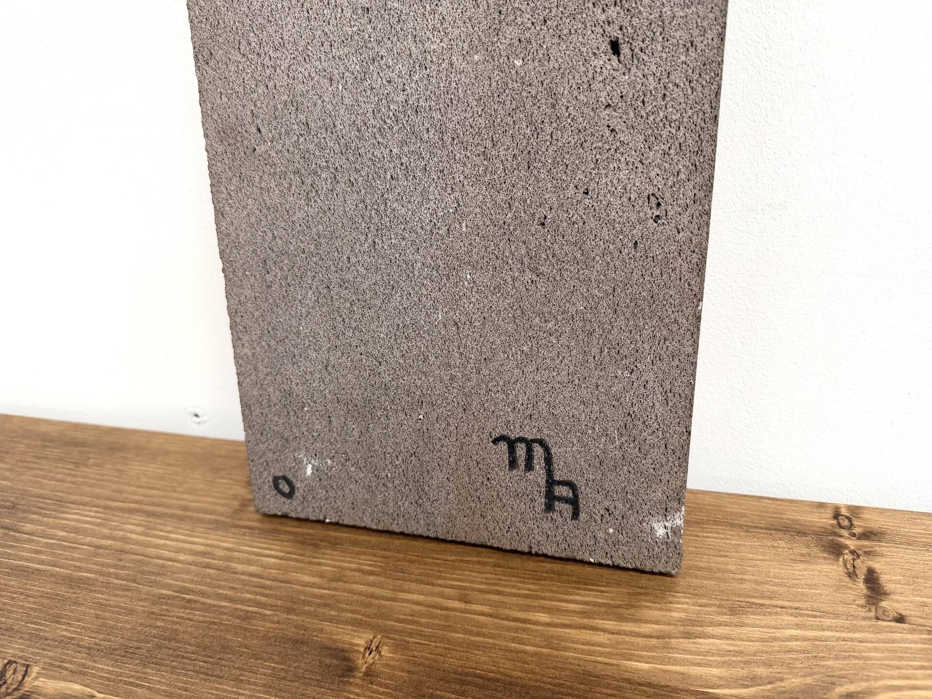 Decorative wall panel in glazed stoneware – 1970s