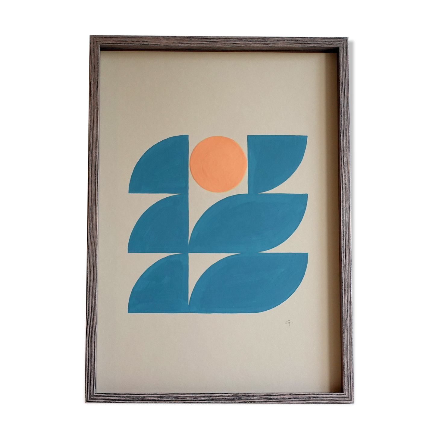 Painting on paper - to be framed