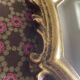 Miroir en résine doré style Louis XV h47 X l28