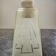 Wall lamp old white porcelain art deco bathroom 1920 tulip engraved glass