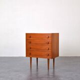 Mid-Century Danish Teak Chest of Drawers, 1960s.