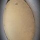 Miroir doré ovale 41x23