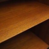 Teak bookcase, Danish design, 1970s, manufactured by Hundevad