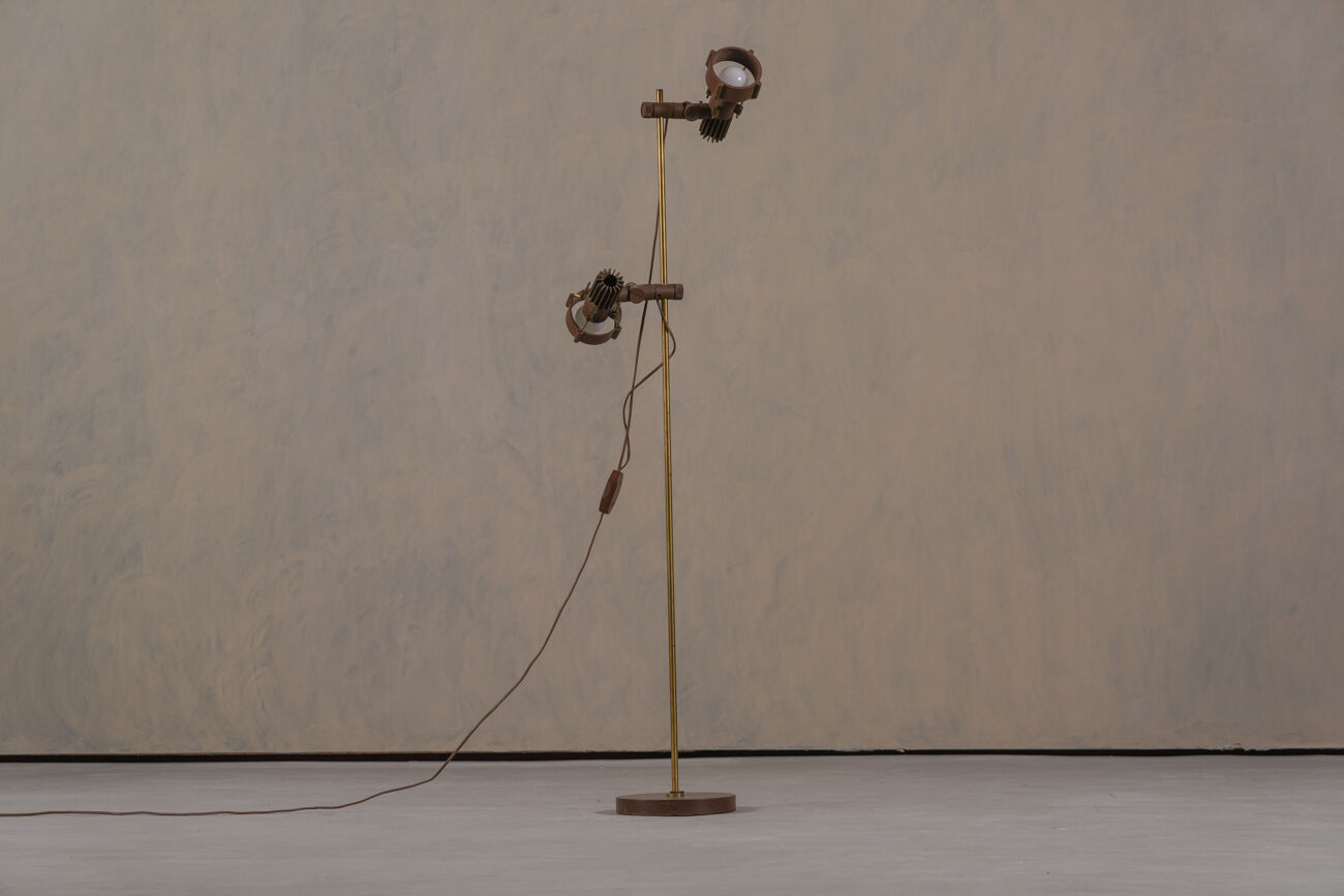 Mid-century modern adjustable floor lamp, Germany 1970s
