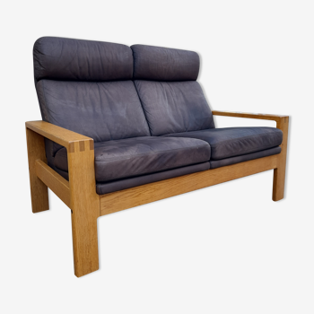 Canapé scandinave Danemark 1960 hêtre blond