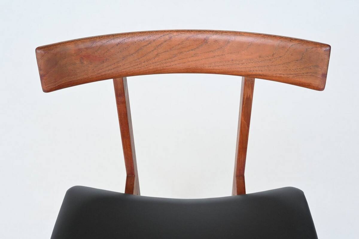 Inger Klingenberg dining chairs teak France & Son Denmark 1960