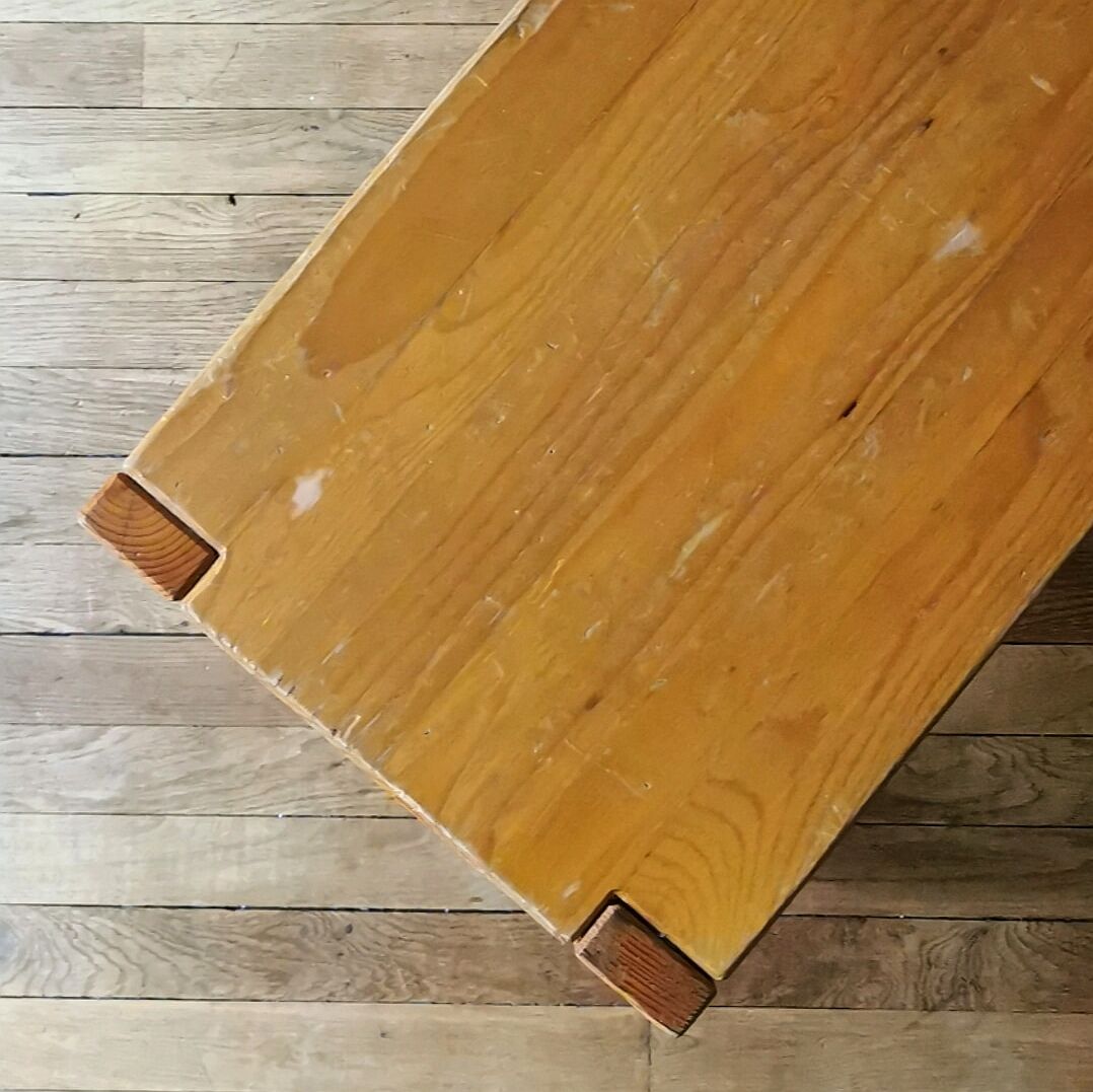 Banc en pin massif