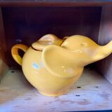 Yellow elephant teapot