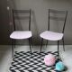 Paire de chaises vintage