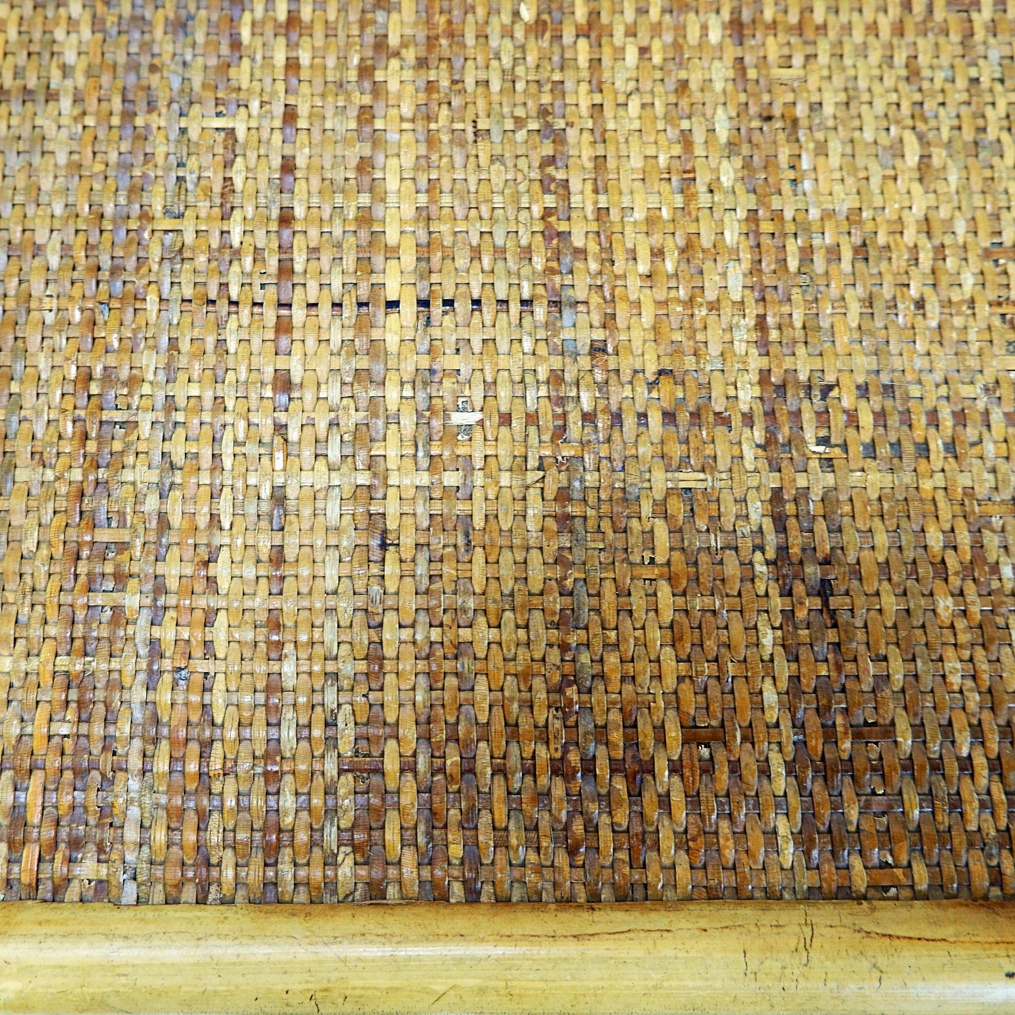 Dal Vera chest of drawers in bamboo and wicker/rattan, Italy 1960s