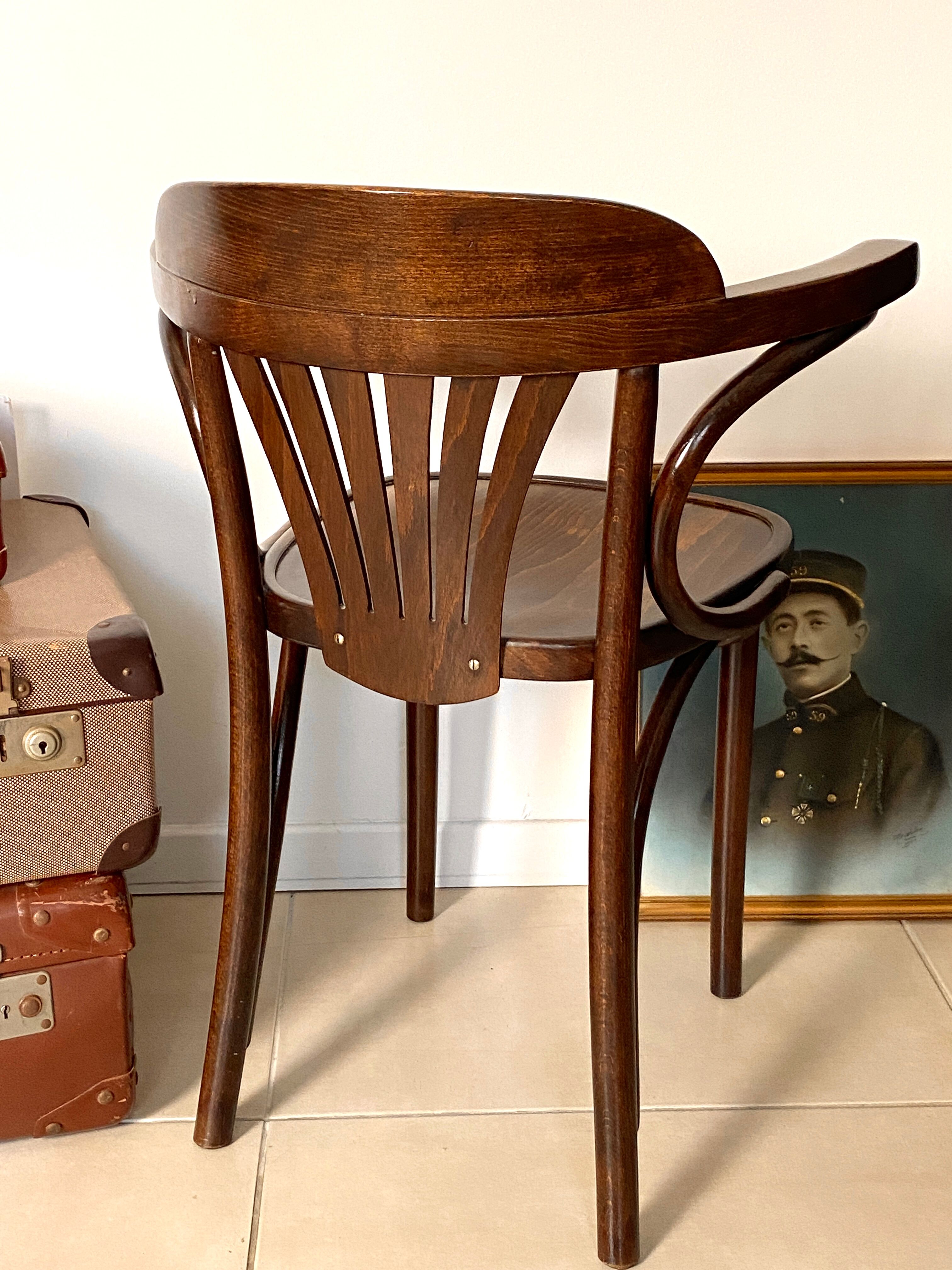 Fauteuil bistrot vintage