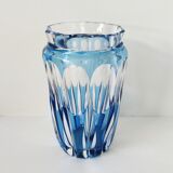 Val Saint Lambert crystal vase