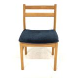 Set of 4 Scandinavian beech chairs, Sweden, 1960