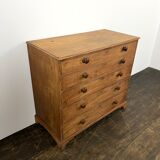English bureau chest of drawers