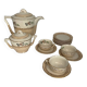 Service à  thé de 9 pièces porcelaine
