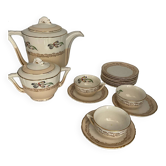 9-piece porcelain tea set