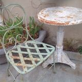 Cast iron bistro table