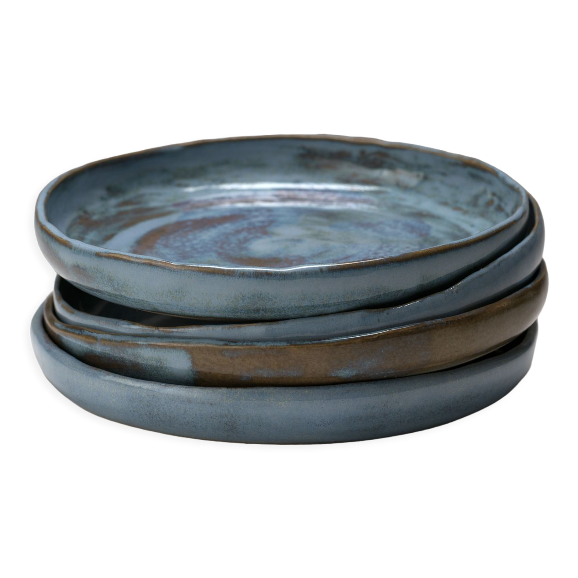 Assiettes creuses lune