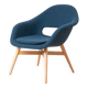 Lounge Chair designed by Miroslav Navrátil, 1950s, Czech Republic
