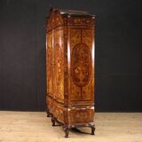Inlaid Lombard wardrobe in Louis XV style