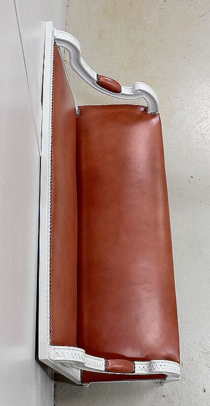 Beech children's bench, Louis XVI style, Early 20th century