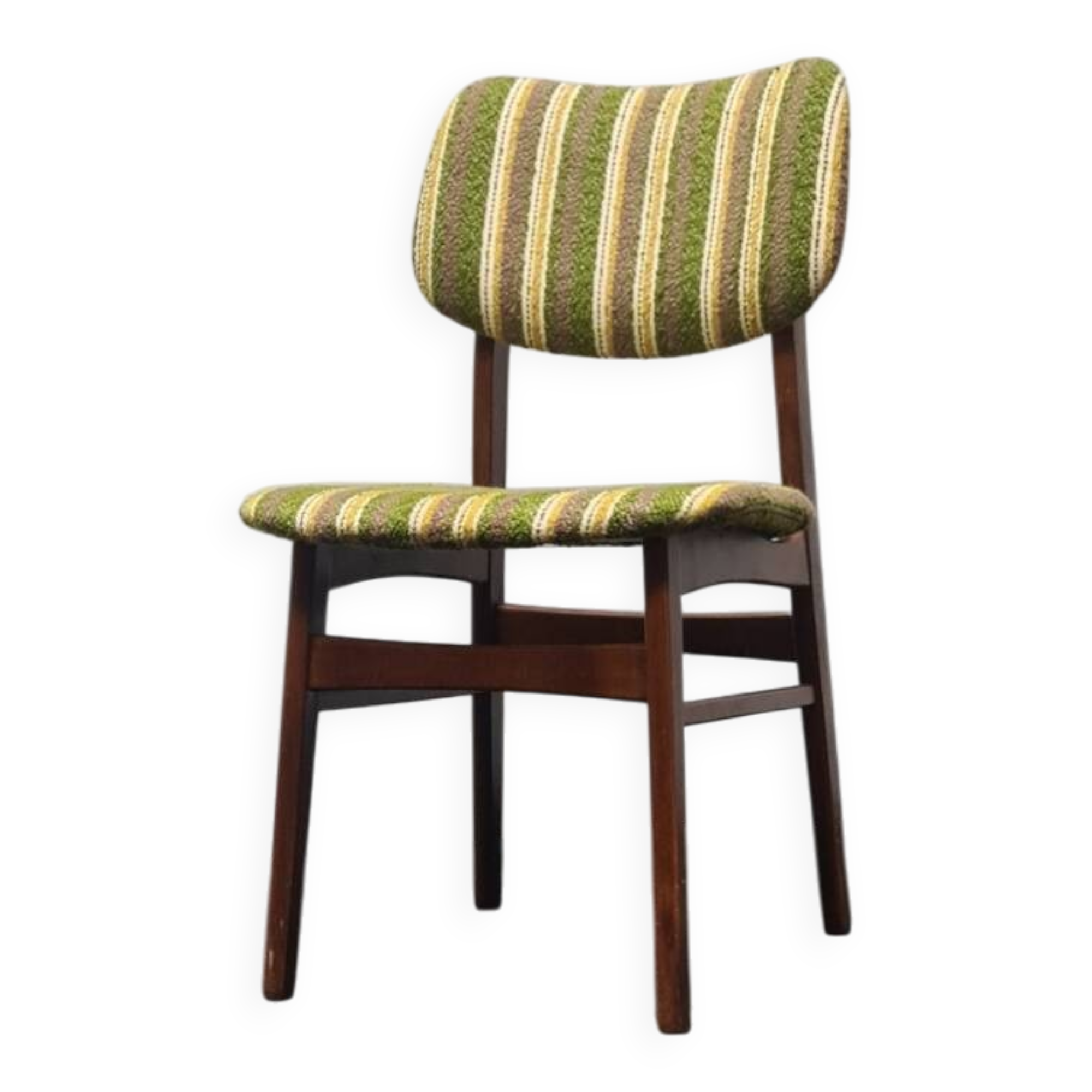 One Vintage teak dining chair