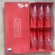 Set of 6 Royal Doulton Crystal Champagne Flutes