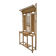 Vestiaire d’entrée en chêne