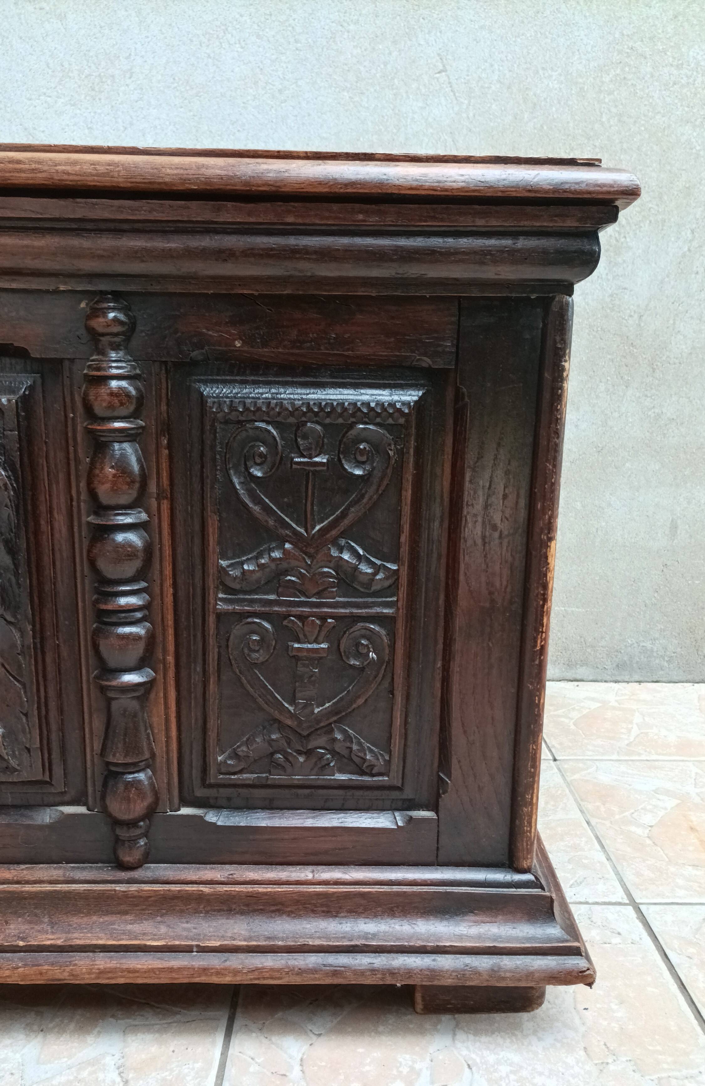 Renaissance oak chest