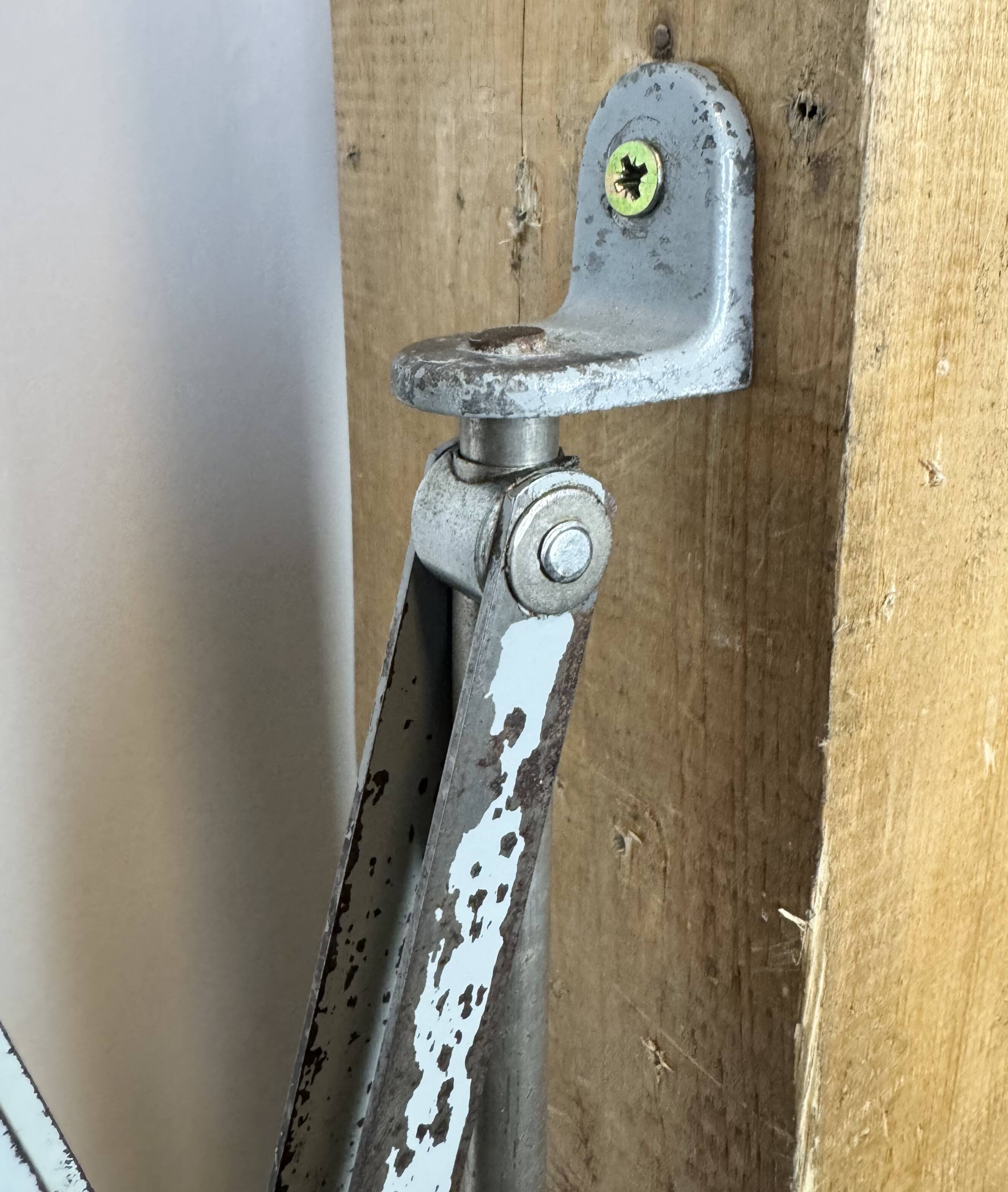 Industrial Scissor Wall Lamp by Curt Fischer for Midgard, 1930s