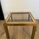 Smoked glass side table