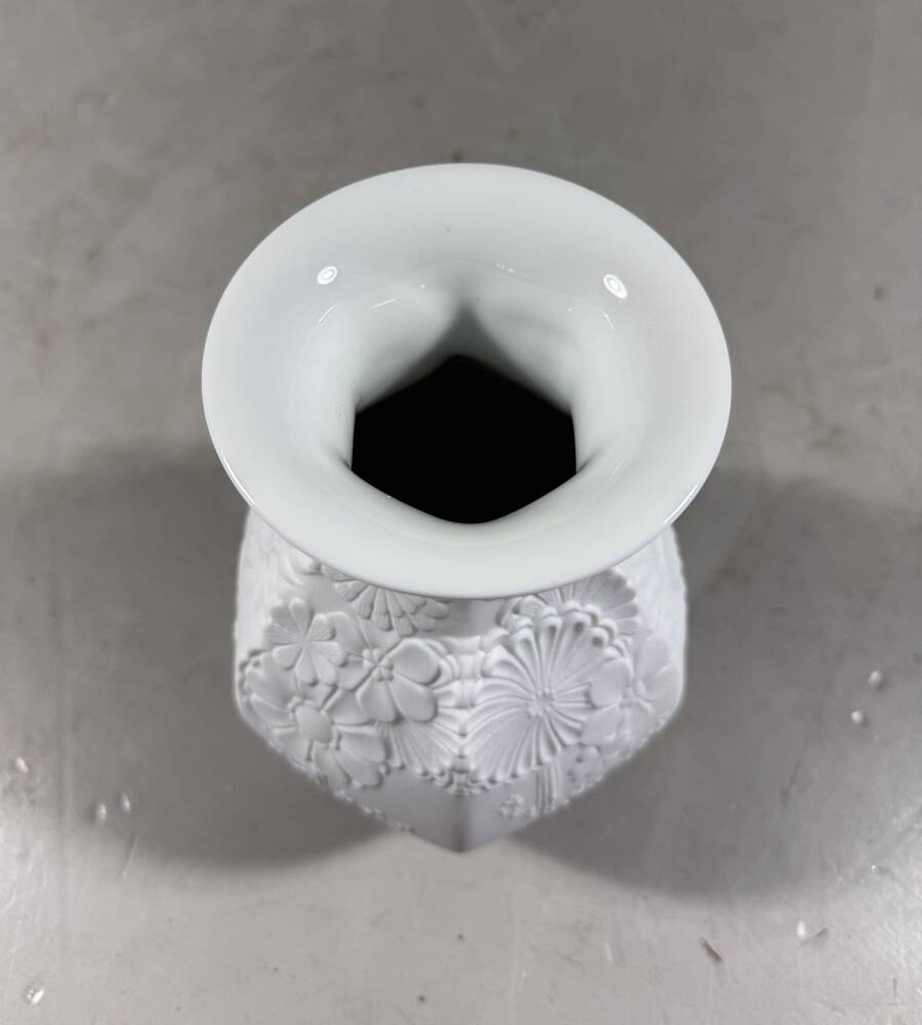 AK Kaiser white bisque porcelain vase 1960’s