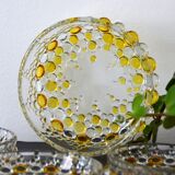 Dessert set from Walther Glass series "Boléro" 1960