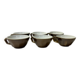 Ensemble de 6 tasses à expresso ancienne