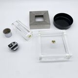 Smoking set "Fabio Manlio Ciocca" for Guzzini – Italy, 1970s