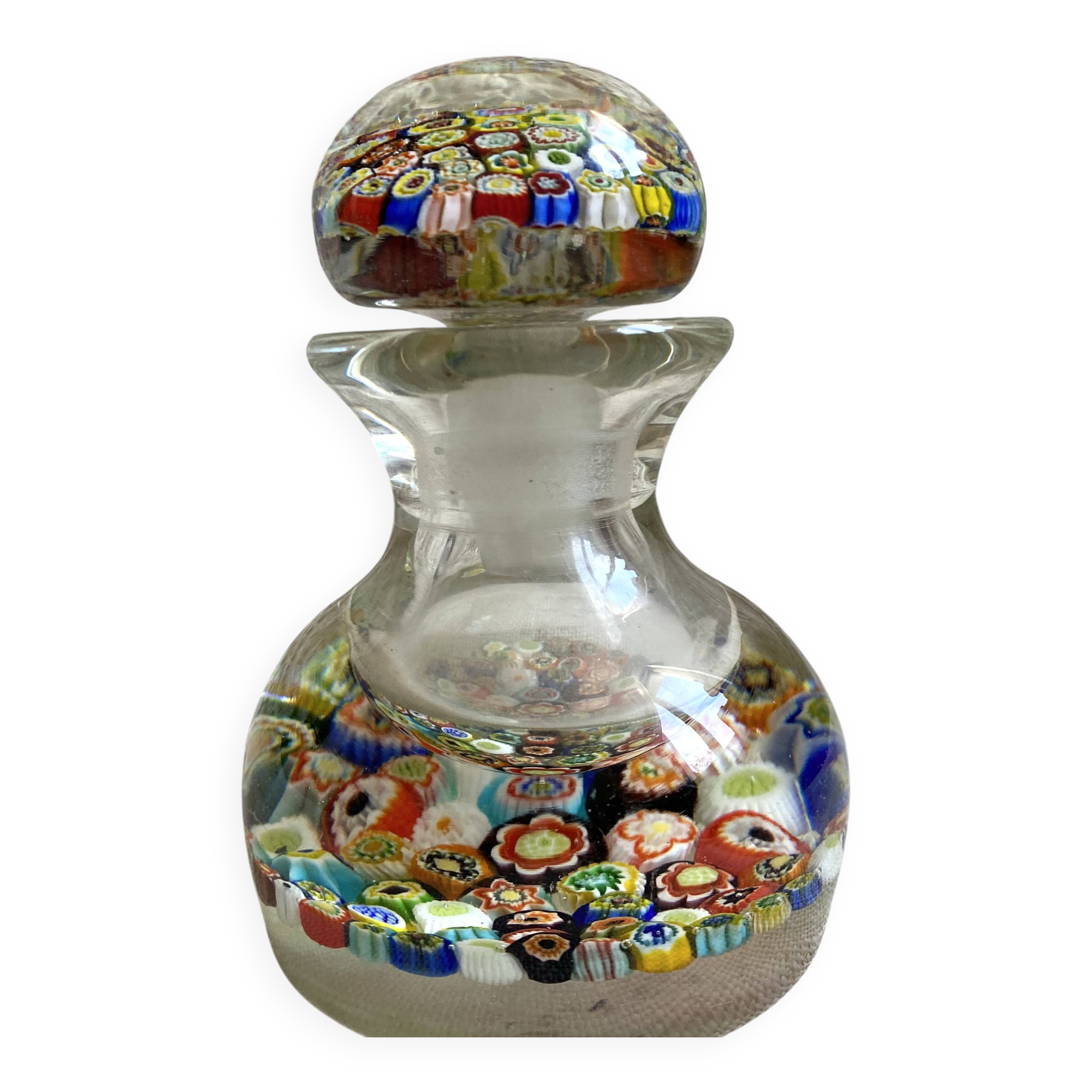 Murano Millefiori glass carafe