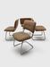 Série de 4 chaises cantilever – Années 80