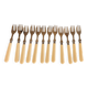 Set of 12 dessert forks scof
