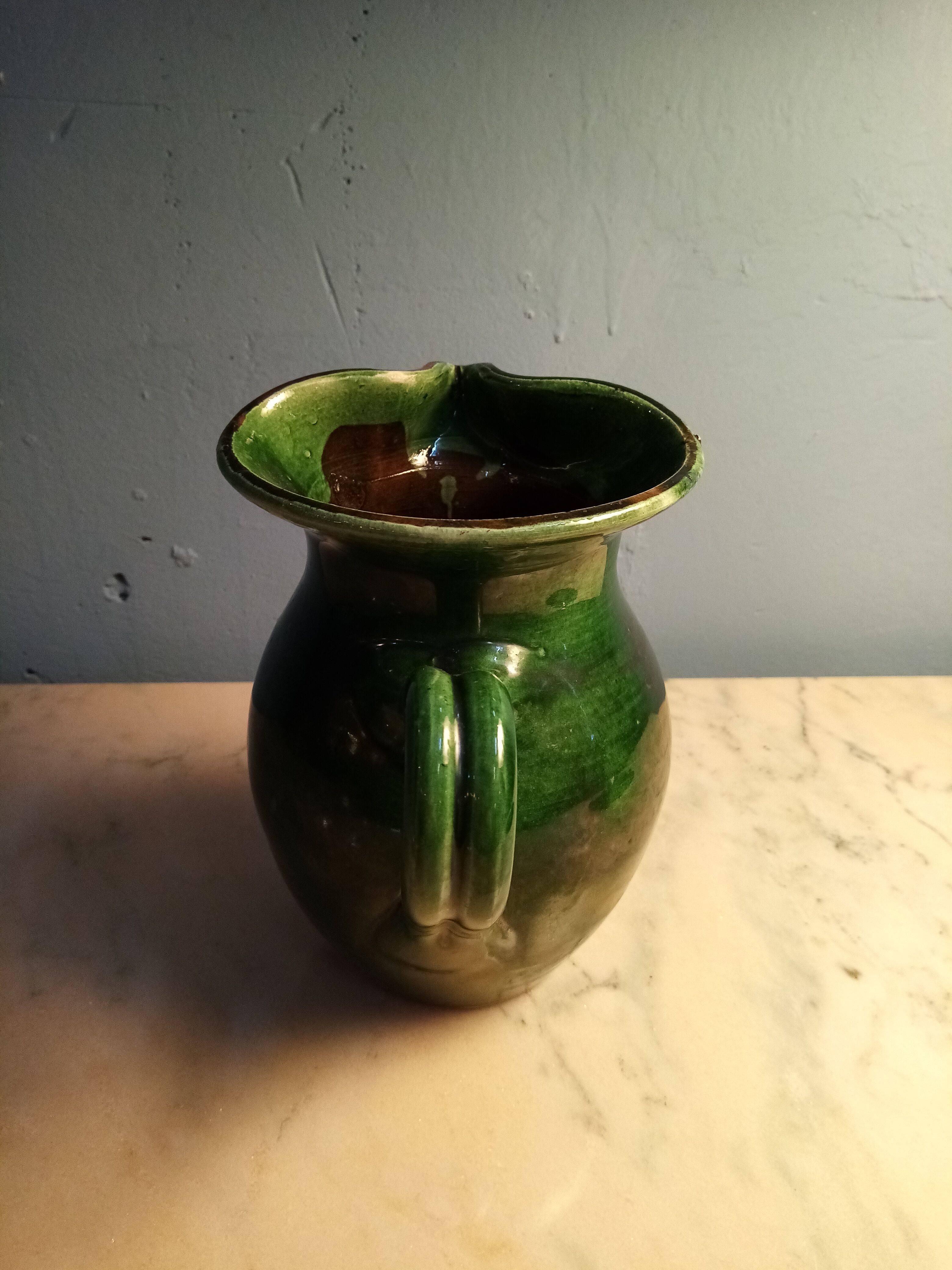 Emailed pitcher