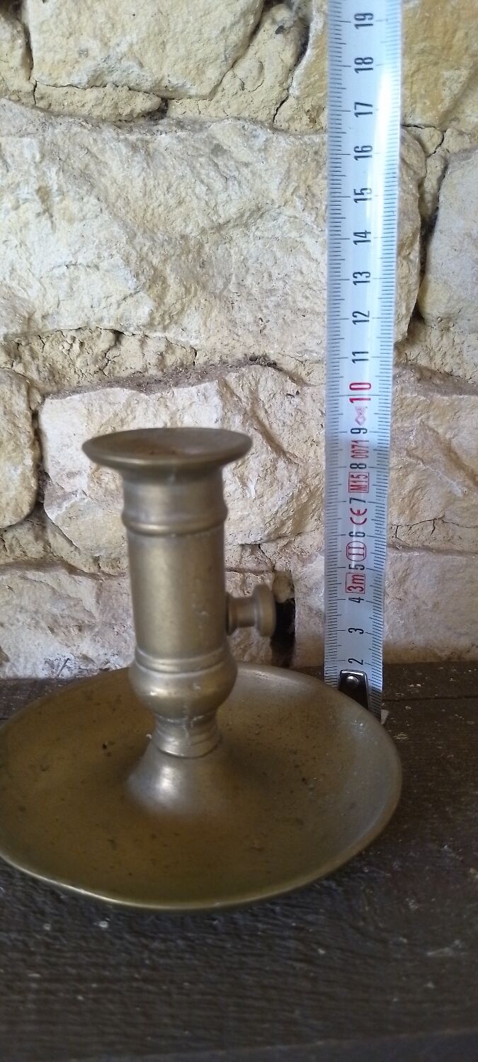 Vintage brass candle holder