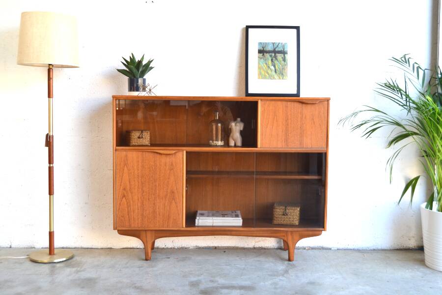 Teak bookcase by Sutcliffe * 122 cm