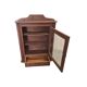 French Art Deco Oak Wall Cabinet, 1930s