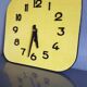 Vintage clock in formica, 60s