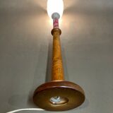 Lamp glass paste Scandinavian design 1950.